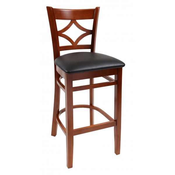Cleveland wood bar stool